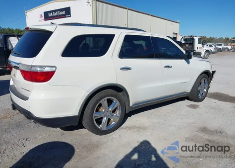 2012 Dodge Durango Citadel из США, поврежденный, VIN 1C4SDHET0CC180761